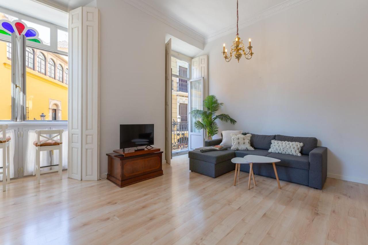 מאלגה Luminoso Apartamento De Dos Habitaciones Con Vistas A Las Catedral מראה חיצוני תמונה