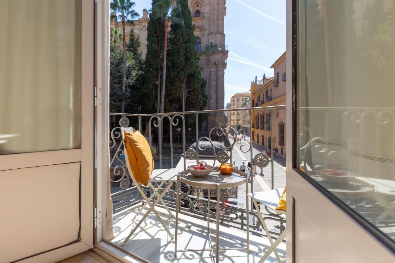 מאלגה Luminoso Apartamento De Dos Habitaciones Con Vistas A Las Catedral מראה חיצוני תמונה