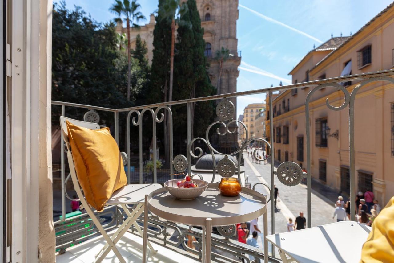 מאלגה Luminoso Apartamento De Dos Habitaciones Con Vistas A Las Catedral מראה חיצוני תמונה