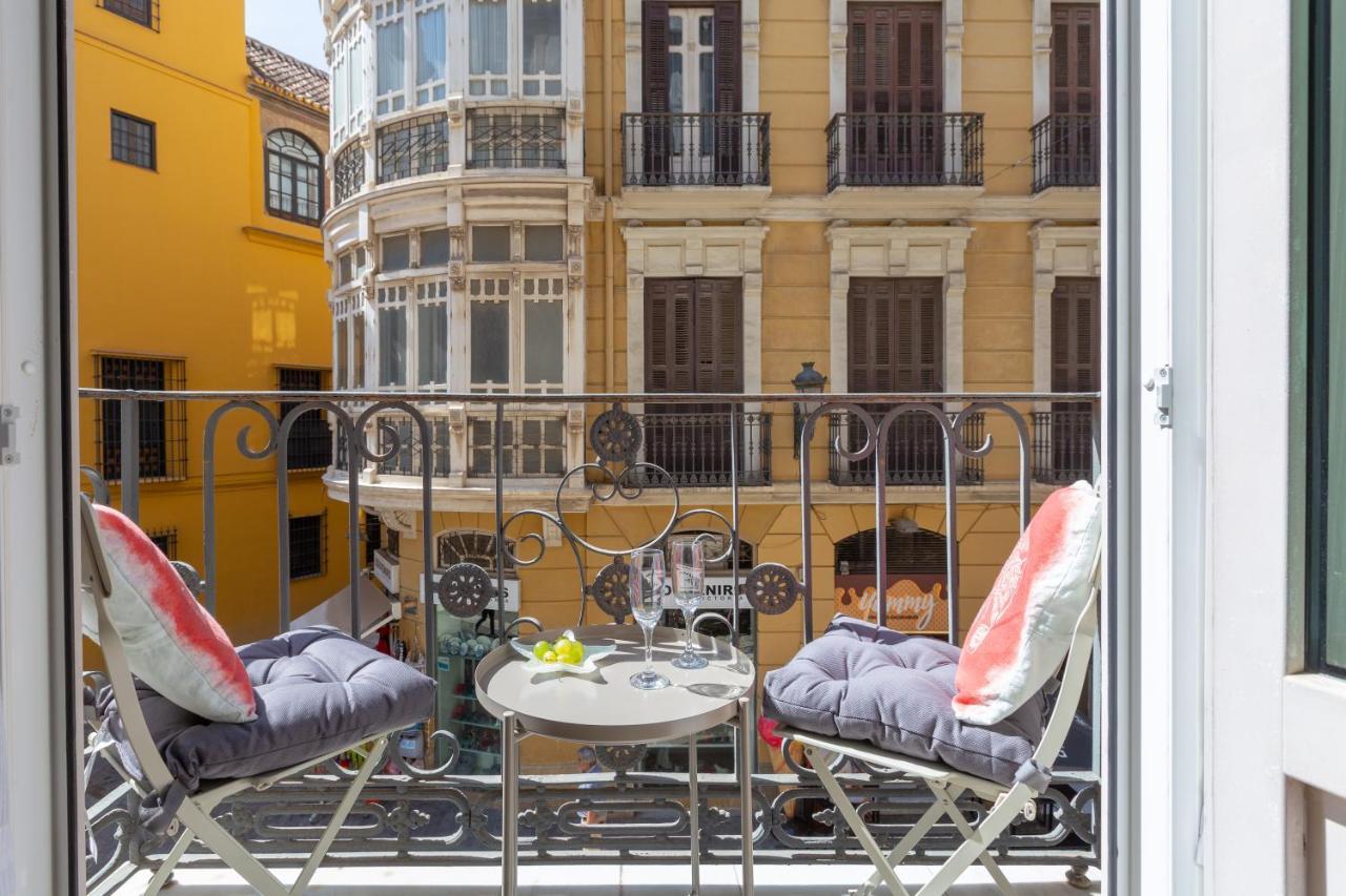 מאלגה Luminoso Apartamento De Dos Habitaciones Con Vistas A Las Catedral מראה חיצוני תמונה