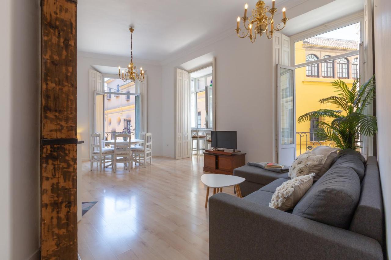 מאלגה Luminoso Apartamento De Dos Habitaciones Con Vistas A Las Catedral מראה חיצוני תמונה