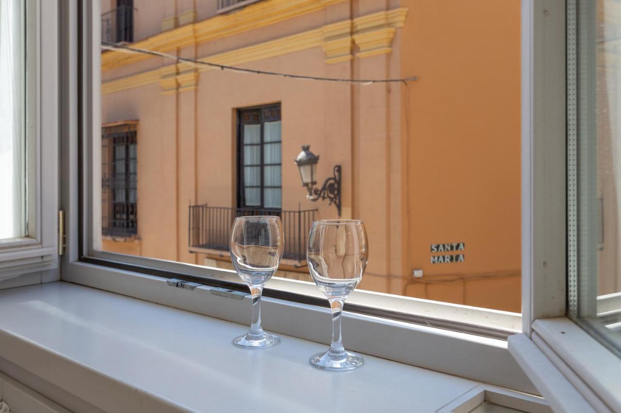 מאלגה Luminoso Apartamento De Dos Habitaciones Con Vistas A Las Catedral מראה חיצוני תמונה